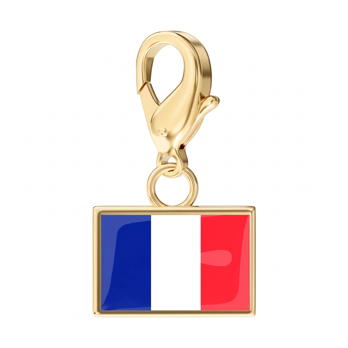 EveryPlace - 18K Gold Plated Flag Charms