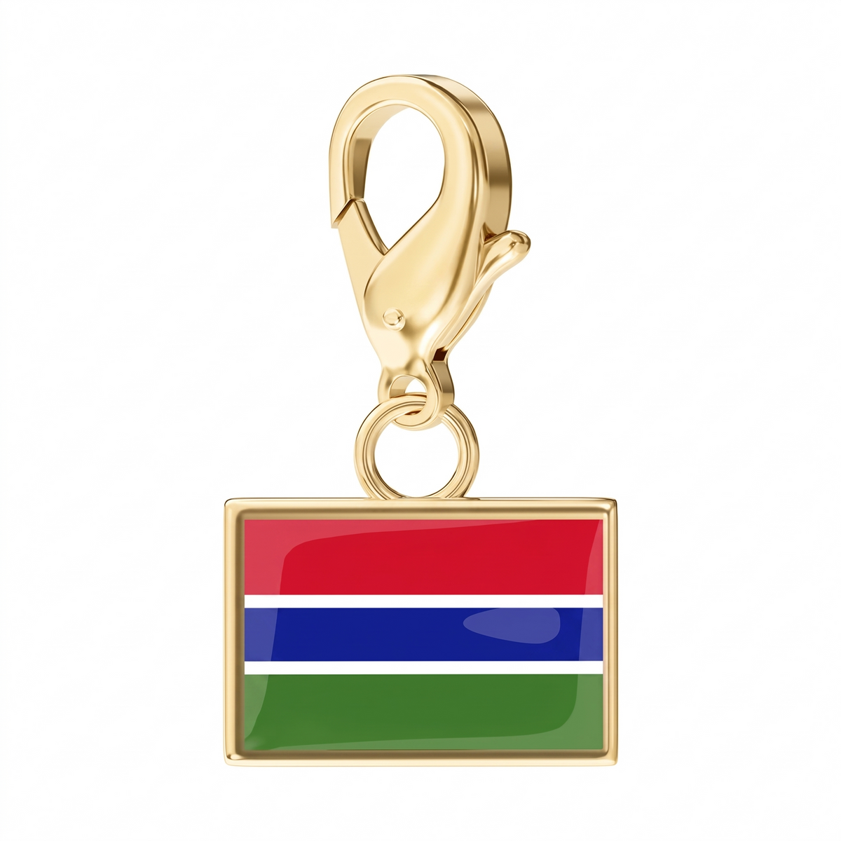 EveryPlace - 18K Gold Plated Flag Charms