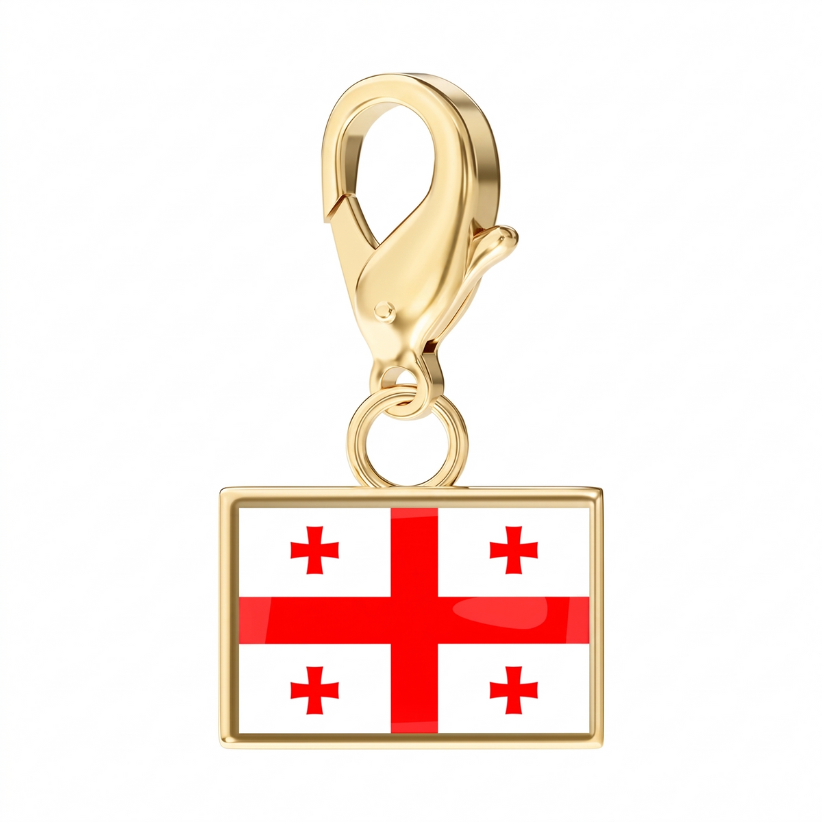 EveryPlace - 18K Gold Plated Flag Charms
