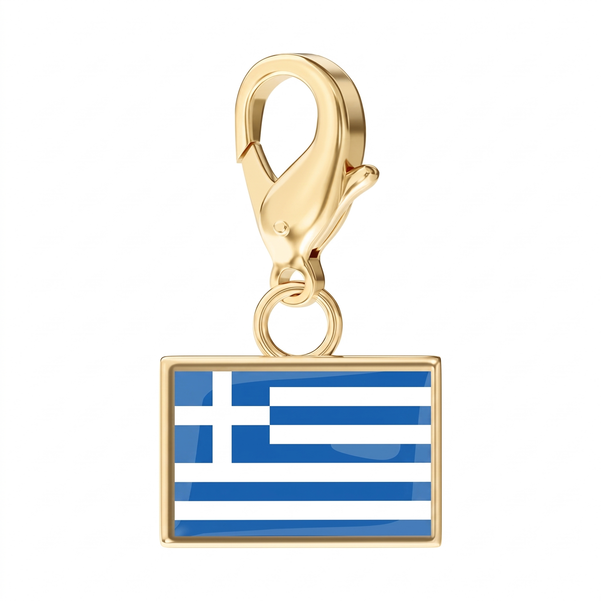 EveryPlace - 18K Gold Plated Flag Charms