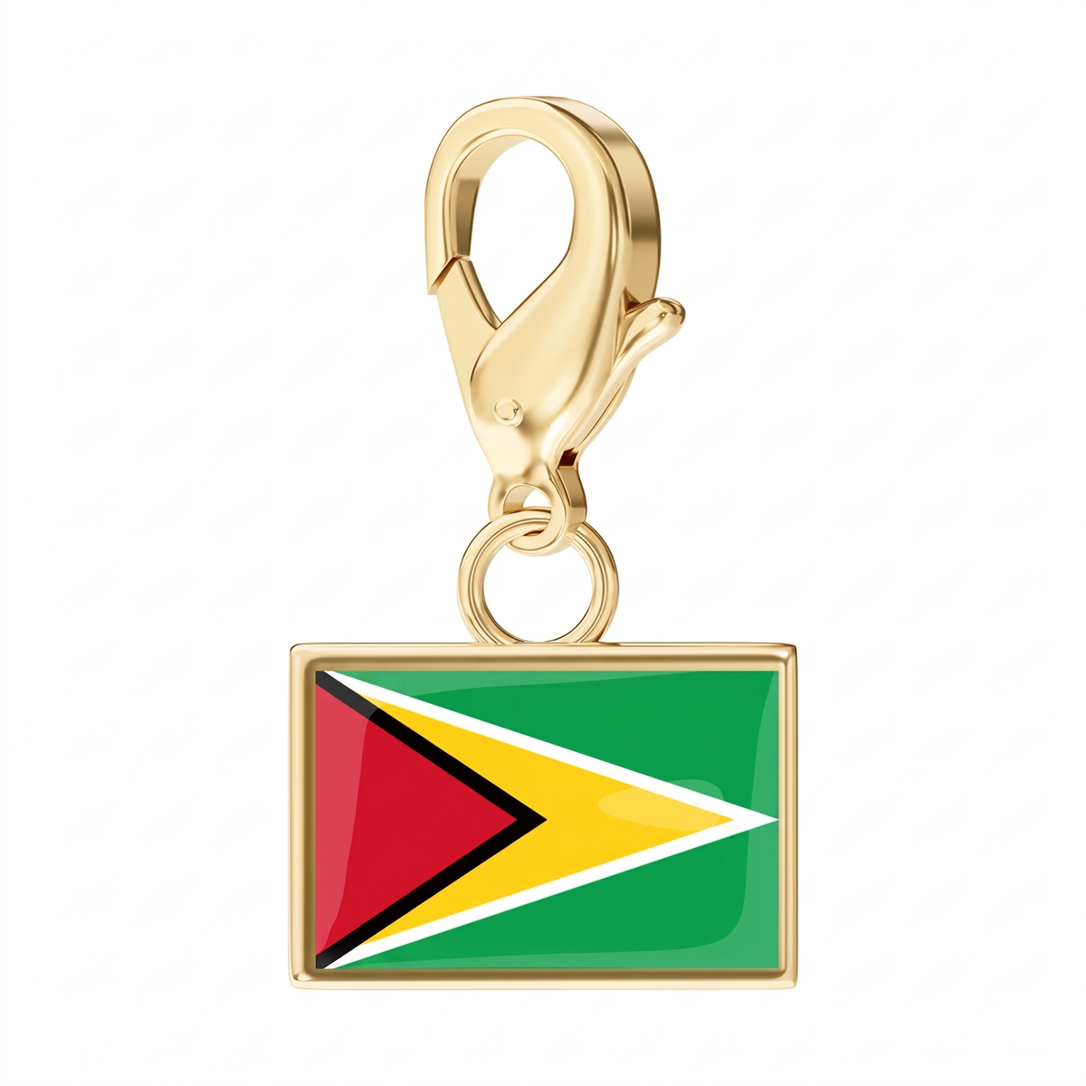 EveryPlace - 18K Gold Plated Flag Charms
