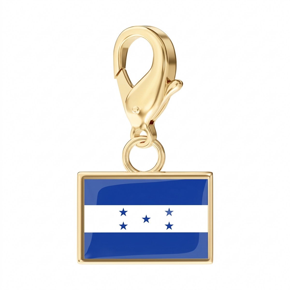 EveryPlace - 18K Gold Plated Flag Charms