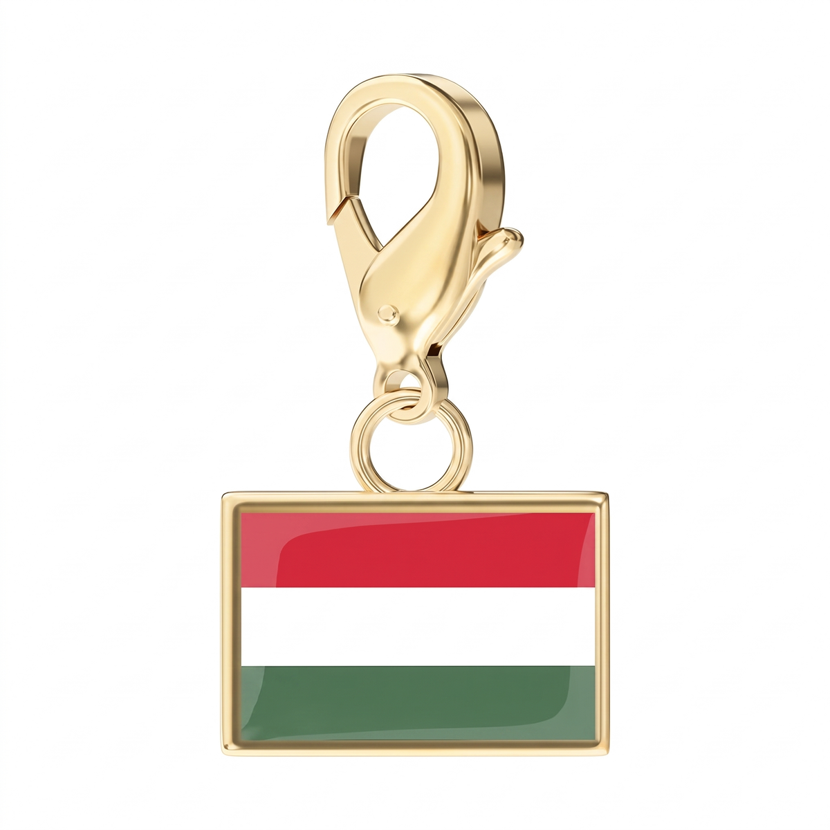 EveryPlace - 18K Gold Plated Flag Charms