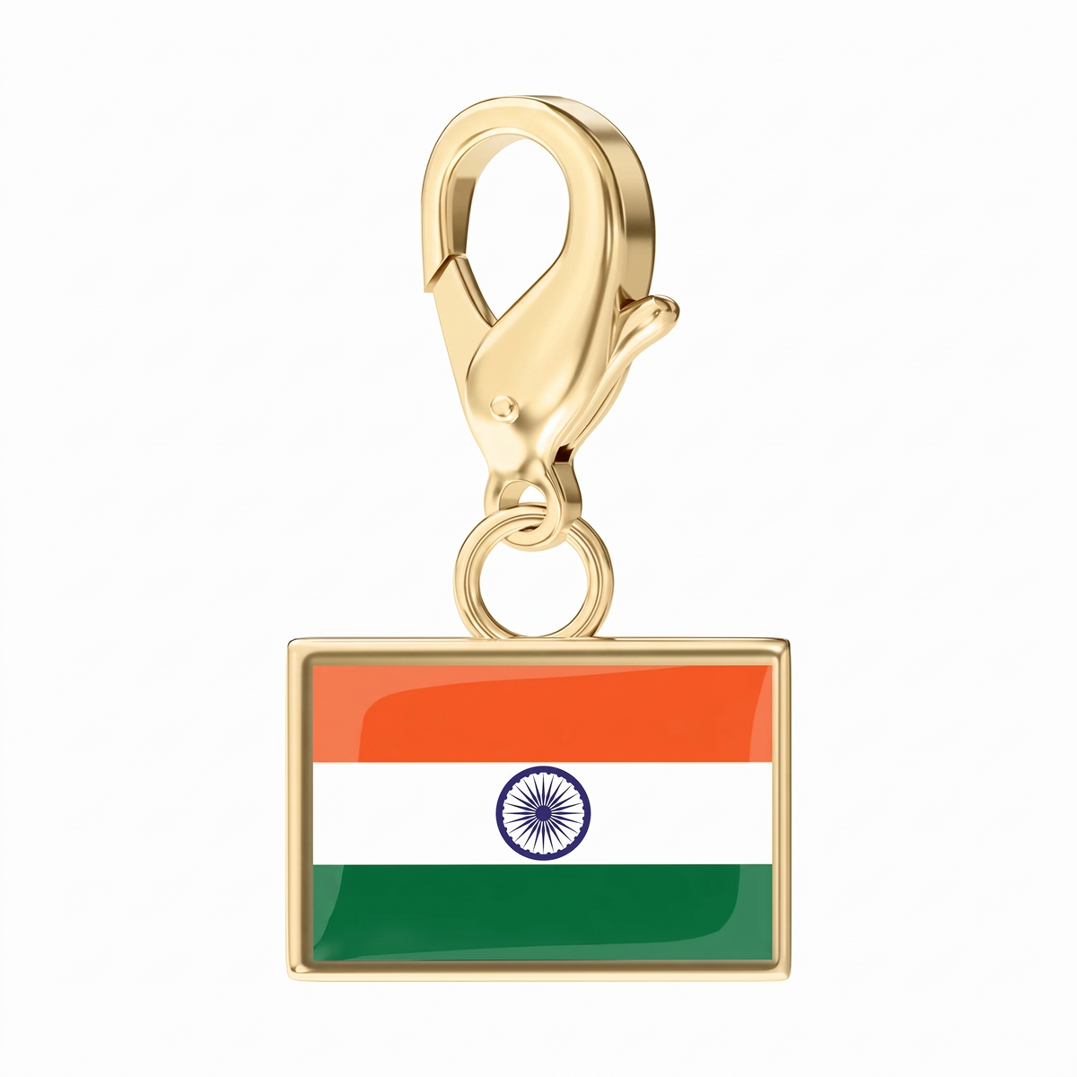 EveryPlace - 18K Gold Plated Flag Charms