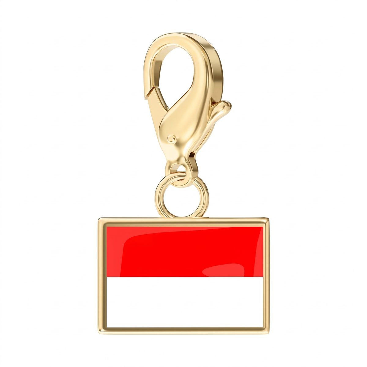 EveryPlace - 18K Gold Plated Flag Charms
