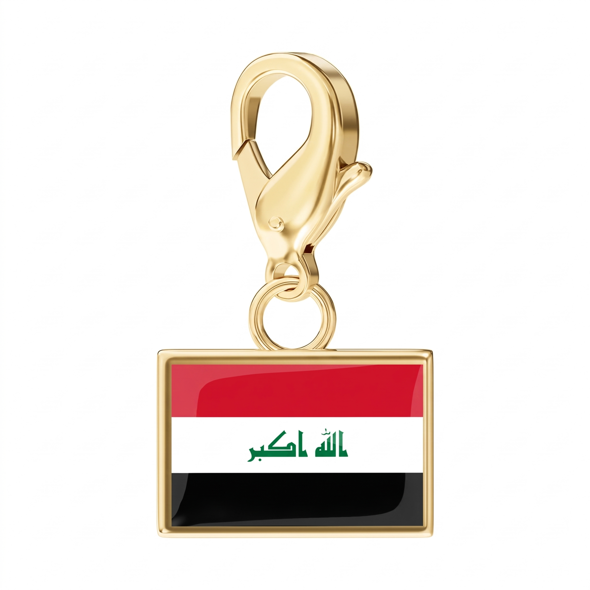 EveryPlace - 18K Gold Plated Flag Charms
