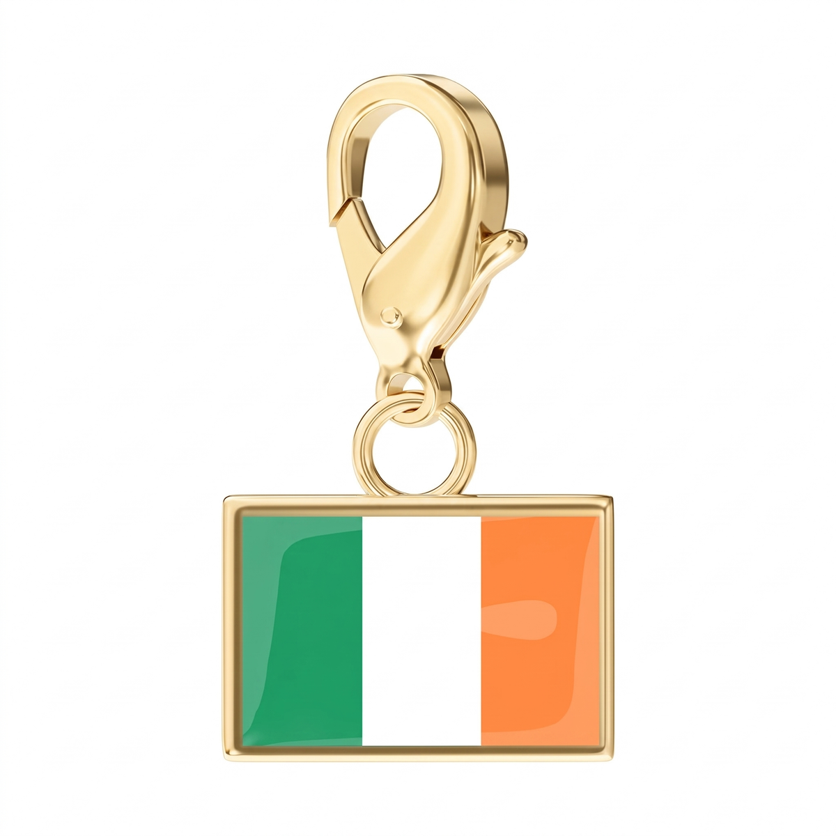 EveryPlace - 18K Gold Plated Flag Charms