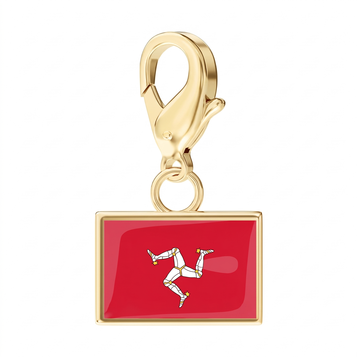 EveryPlace - 18K Gold Plated Flag Charms