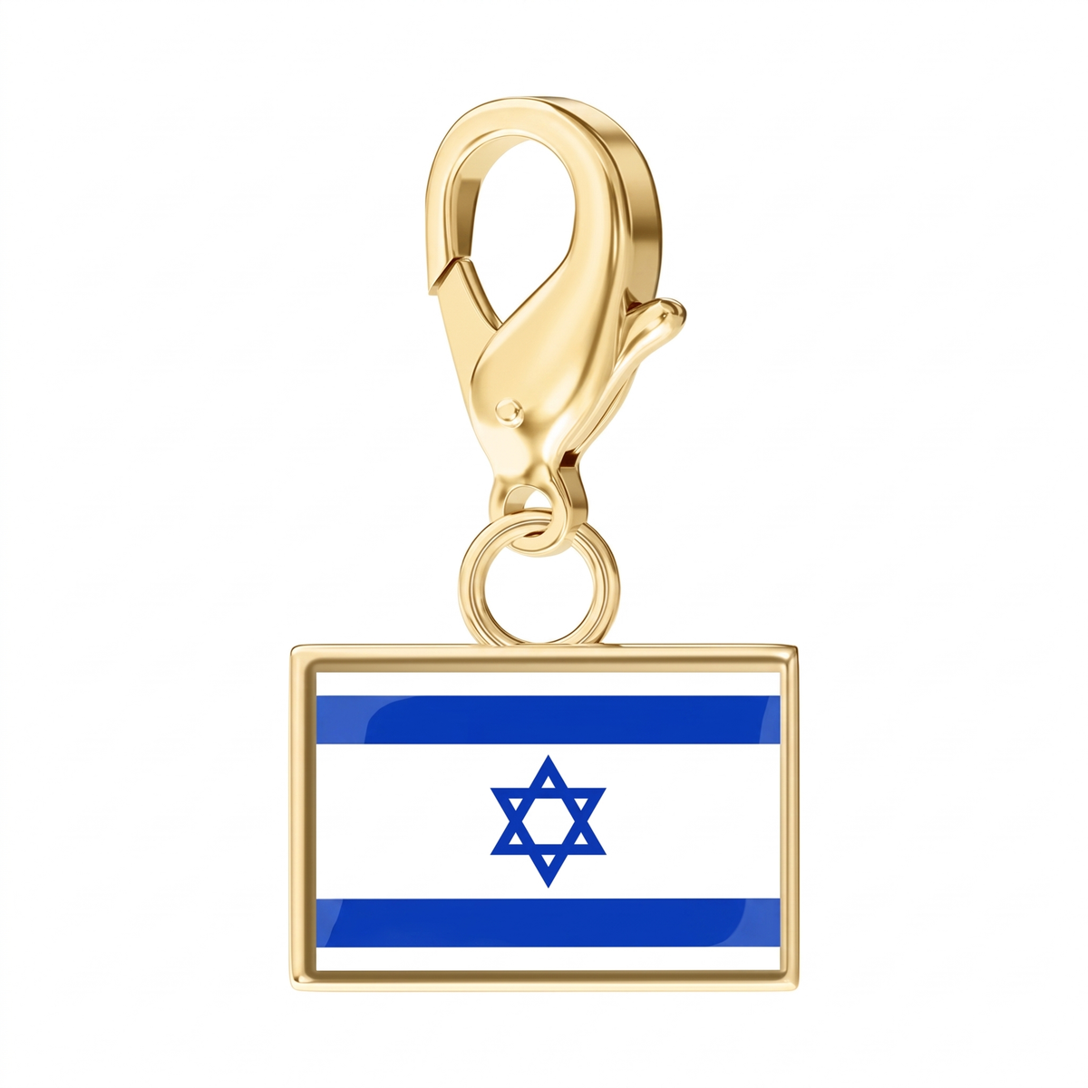EveryPlace - 18K Gold Plated Flag Charms