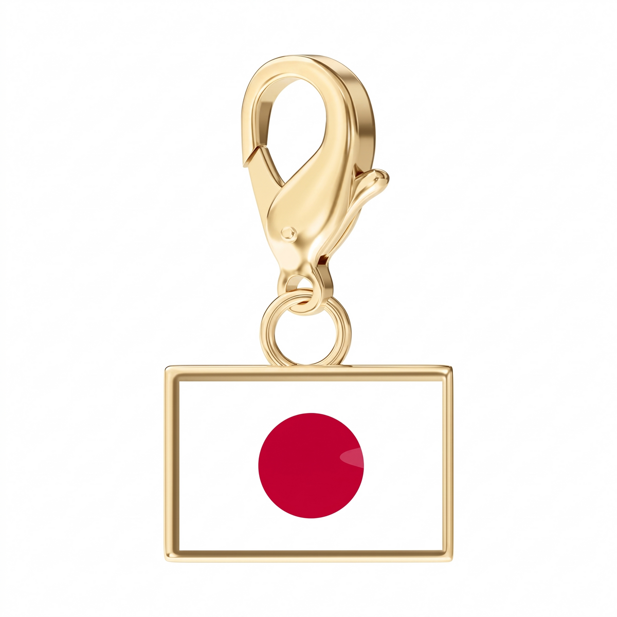 EveryPlace - 18K Gold Plated Flag Charms
