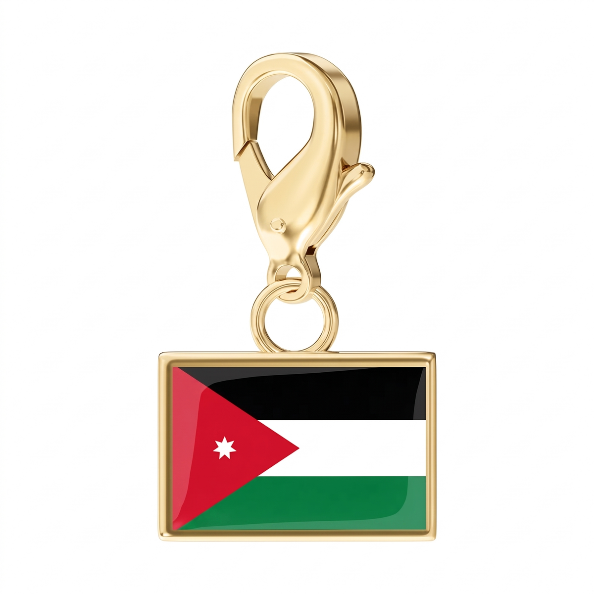 EveryPlace - 18K Gold Plated Flag Charms