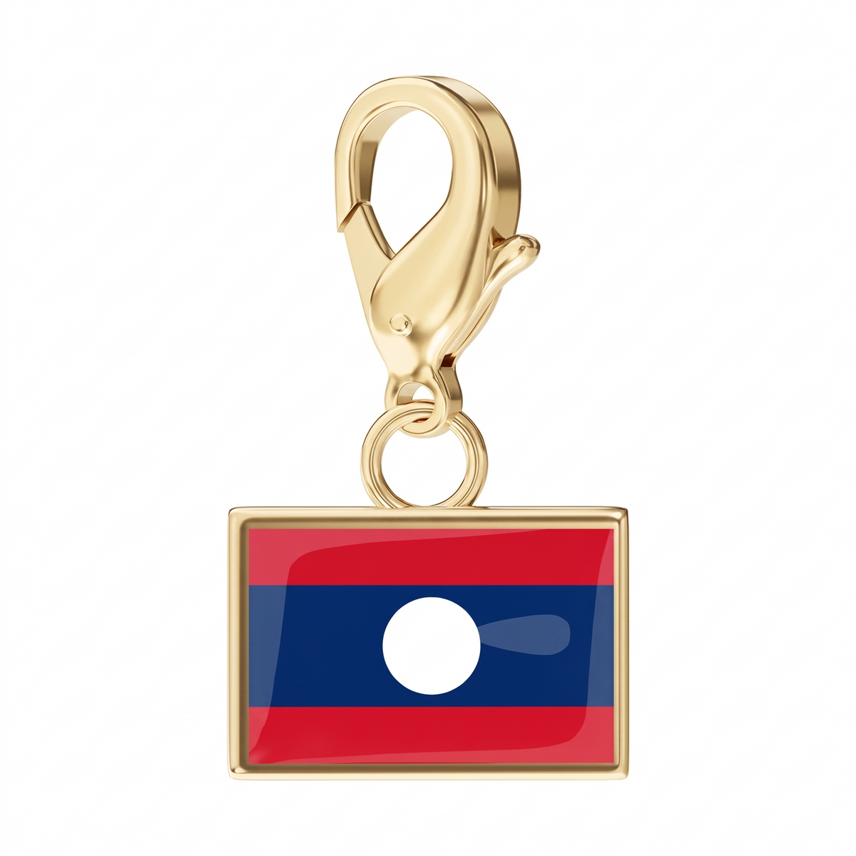 EveryPlace - 18K Gold Plated Flag Charms