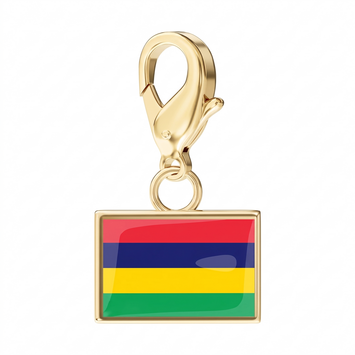 EveryPlace - 18K Gold Plated Flag Charms