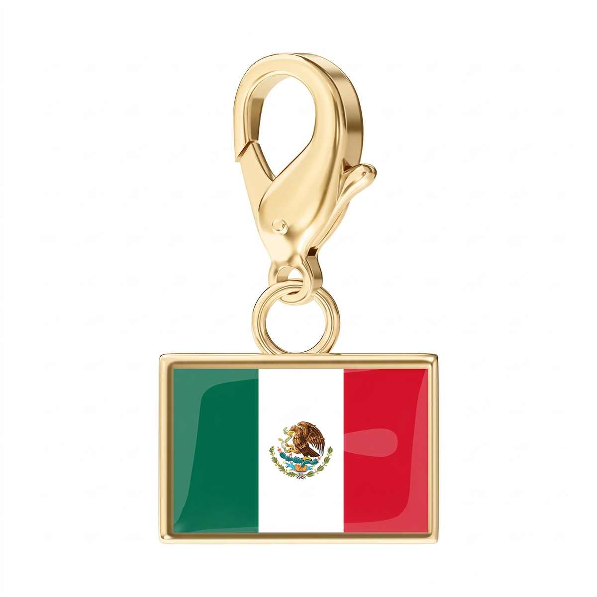 EveryPlace - 18K Gold Plated Flag Charms
