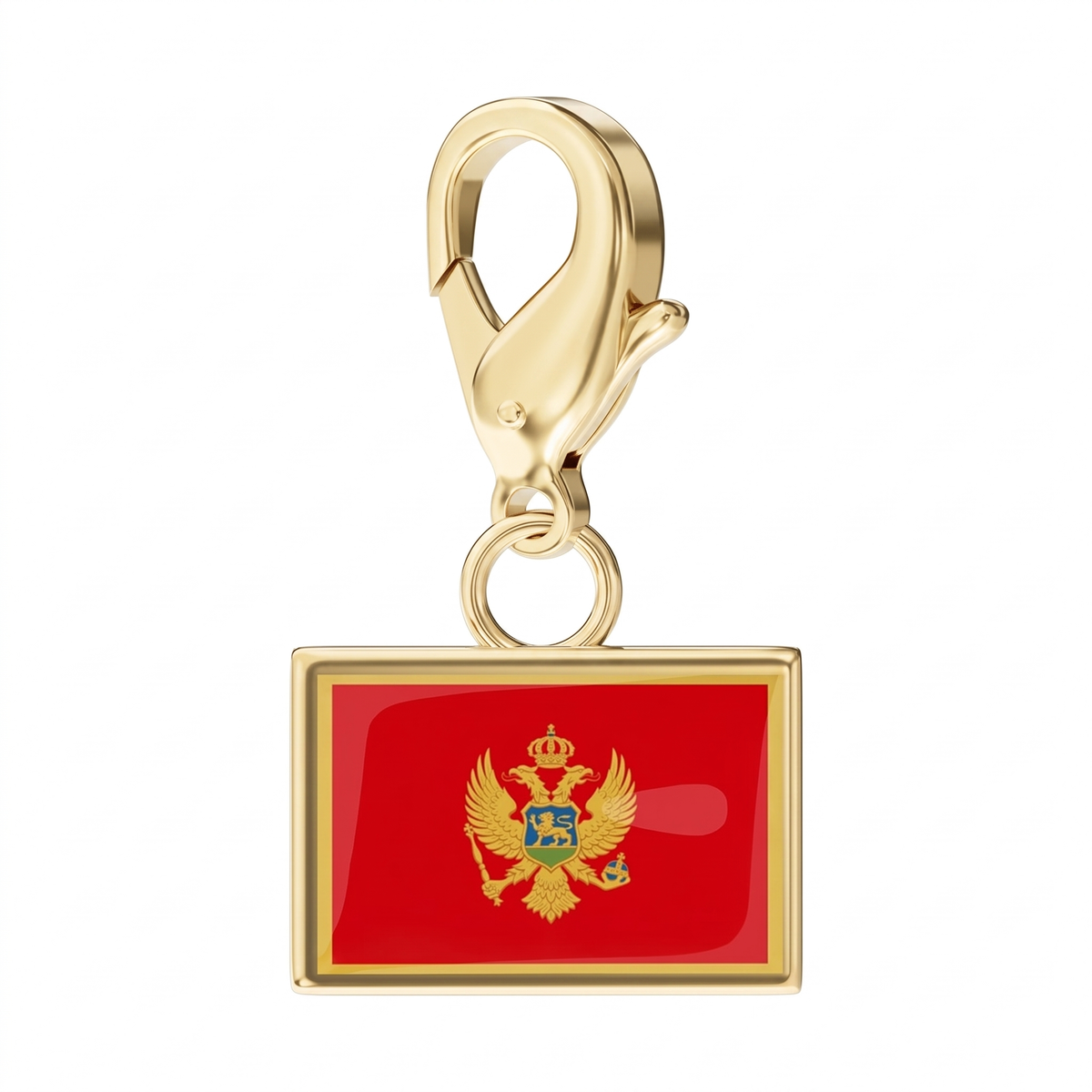 EveryPlace - 18K Gold Plated Flag Charms