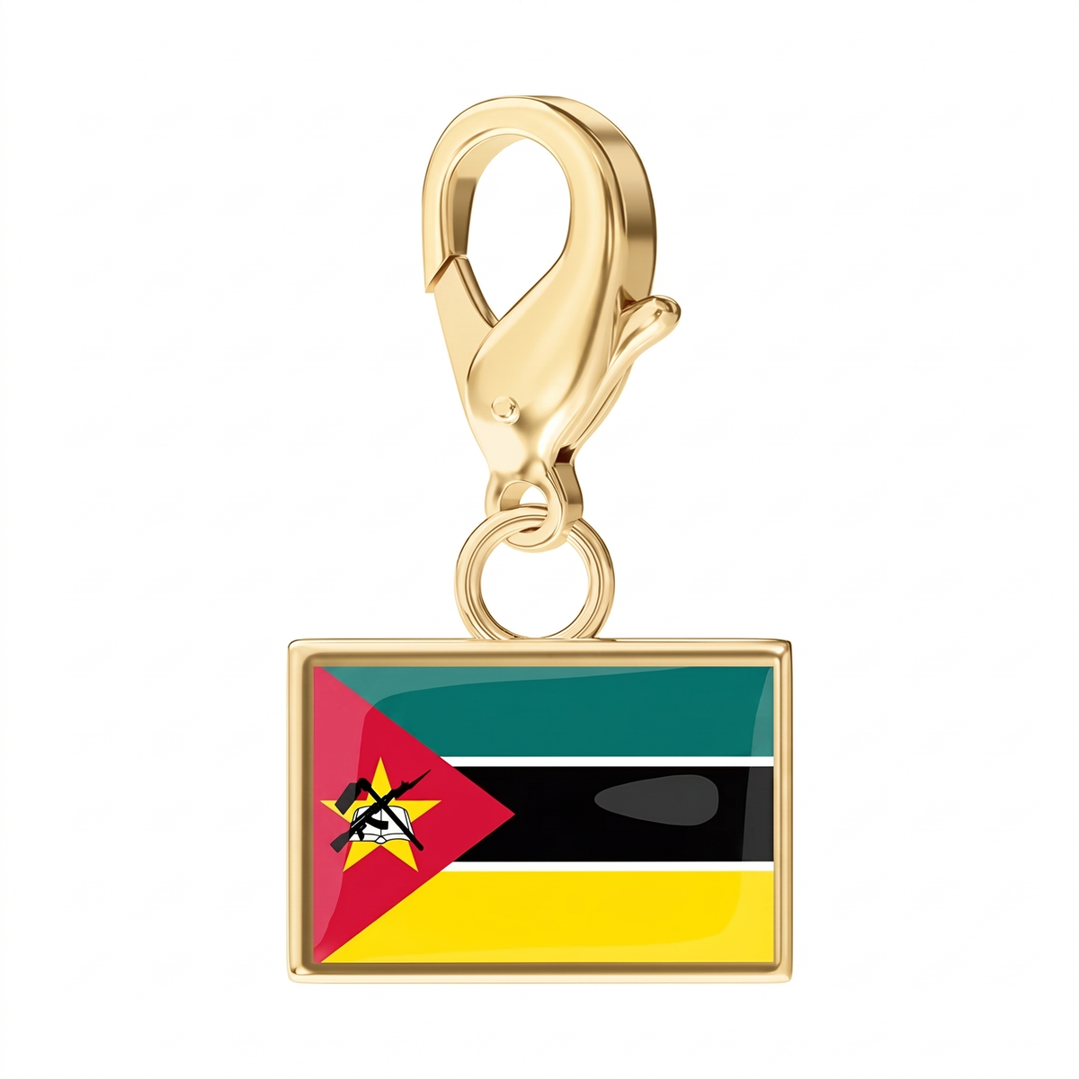 EveryPlace - 18K Gold Plated Flag Charms