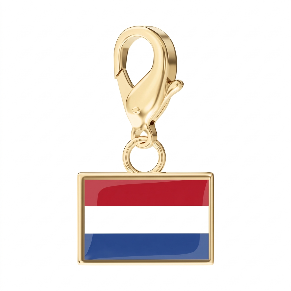 EveryPlace - 18K Gold Plated Flag Charms