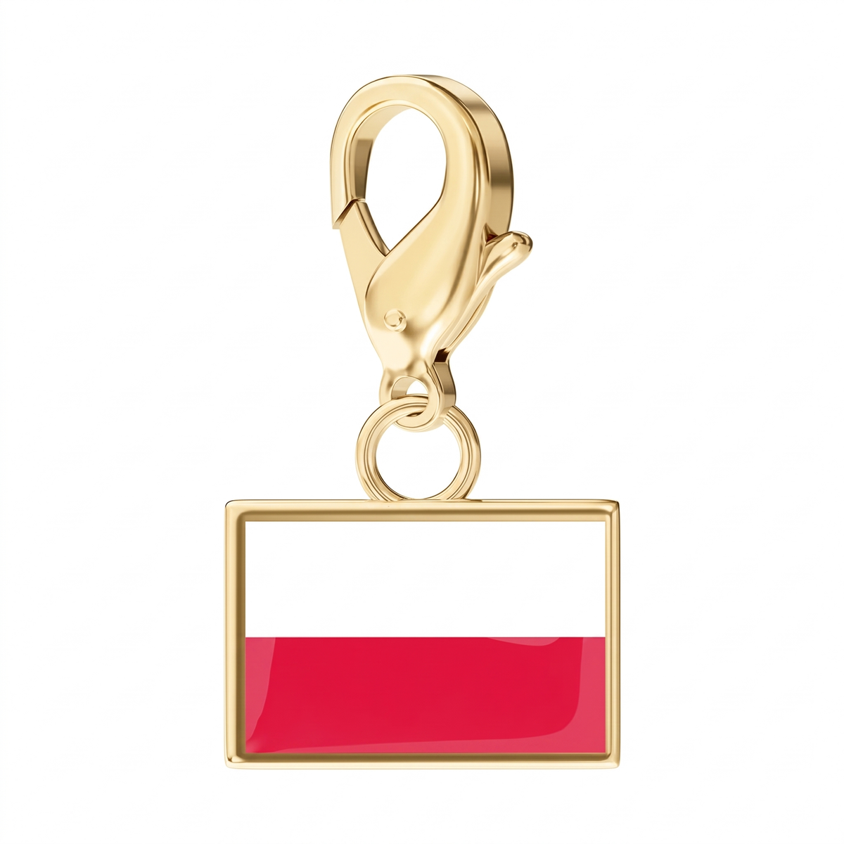 EveryPlace - 18K Gold Plated Flag Charms