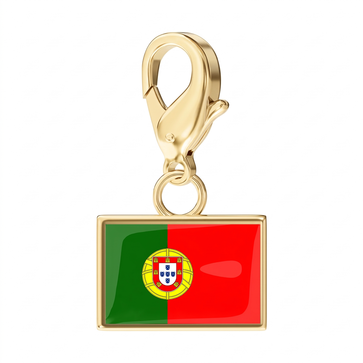 EveryPlace - 18K Gold Plated Flag Charms