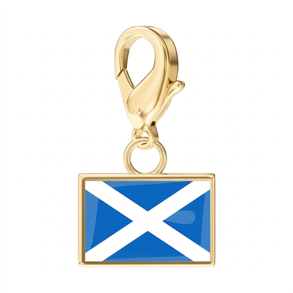 EveryPlace - 18K Gold Plated Flag Charms