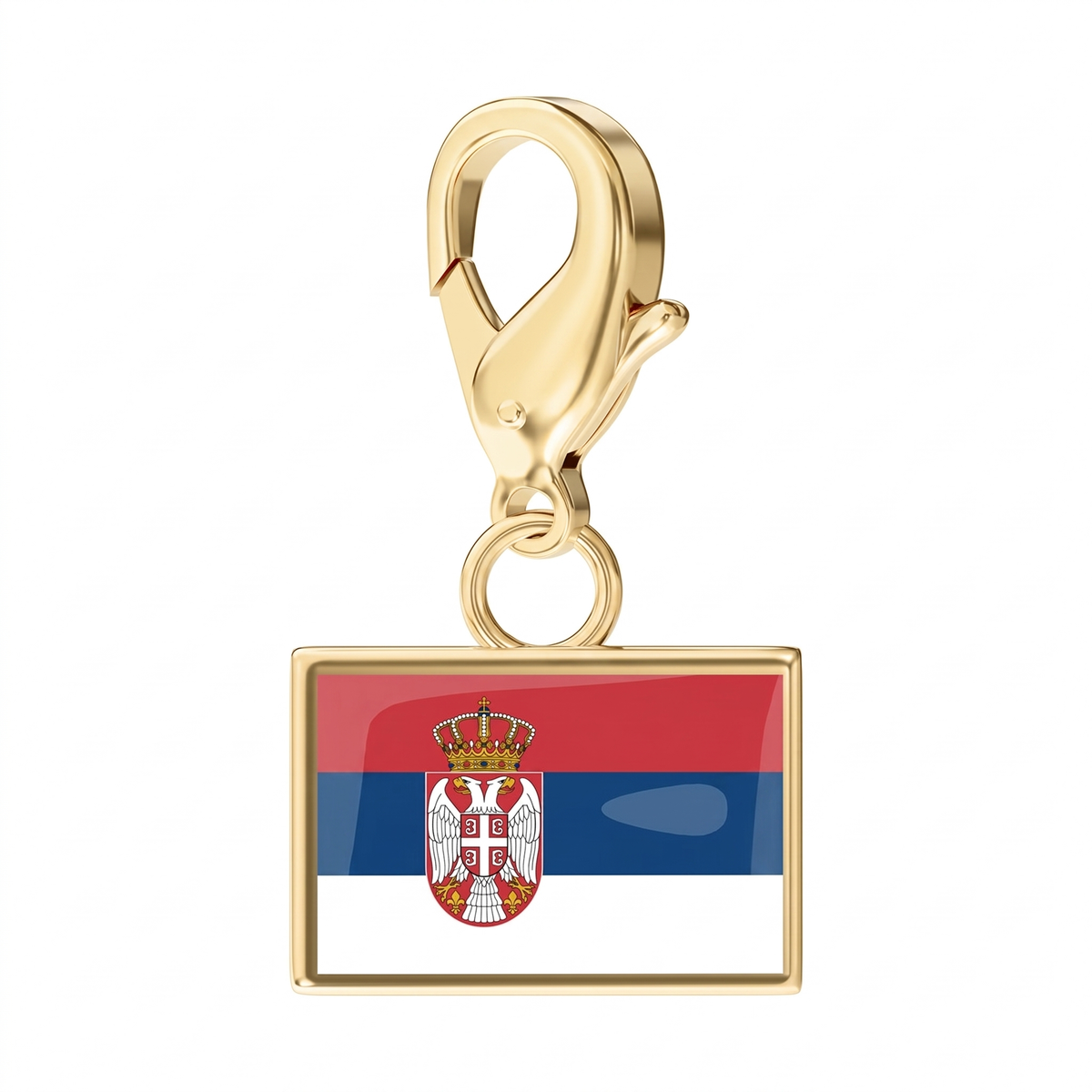 EveryPlace - 18K Gold Plated Flag Charms