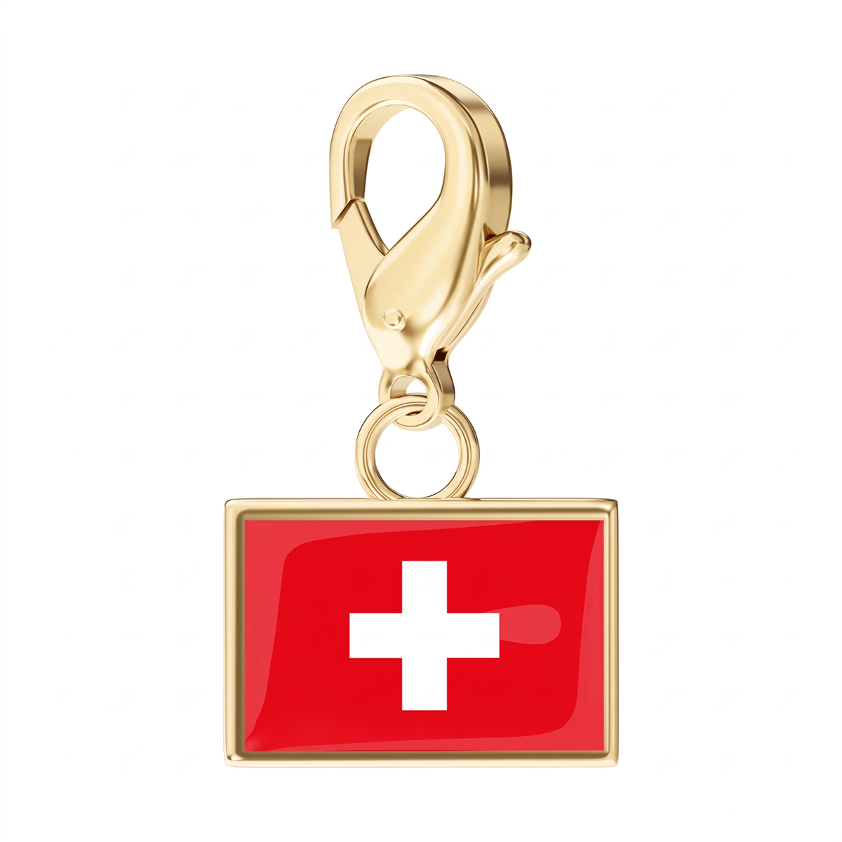 EveryPlace - 18K Gold Plated Flag Charms