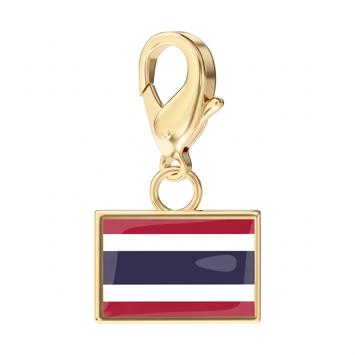 EveryPlace - 18K Gold Plated Flag Charms