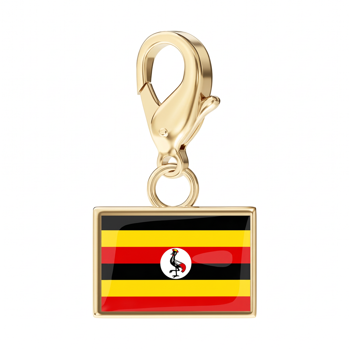 EveryPlace - 18K Gold Plated Flag Charms