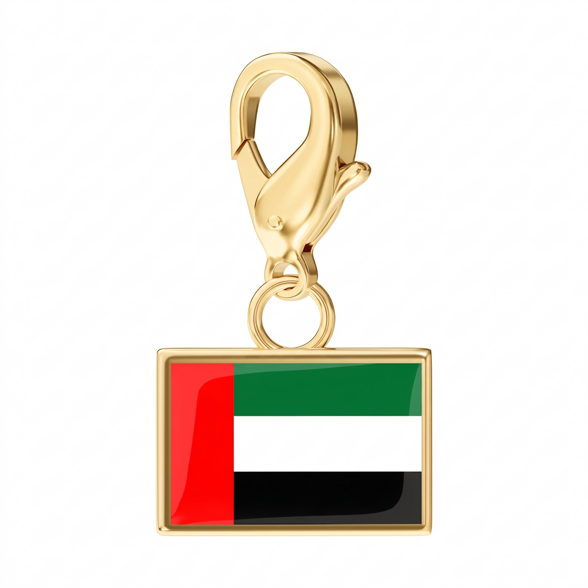 EveryPlace - 18K Gold Plated Flag Charms