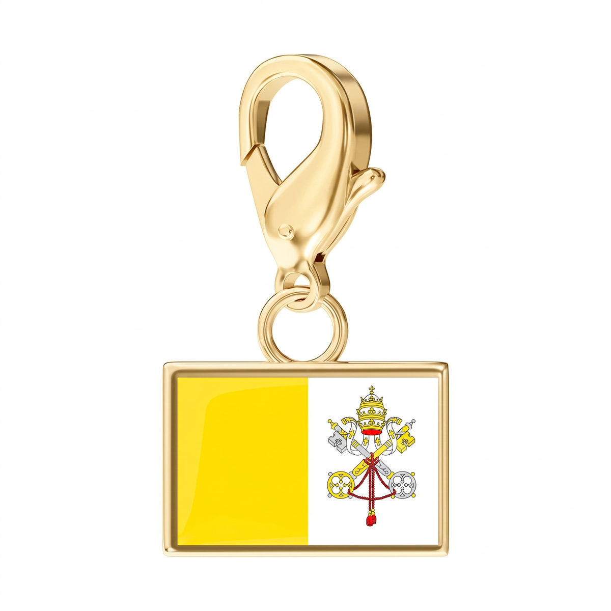 EveryPlace - 18K Gold Plated Flag Charms