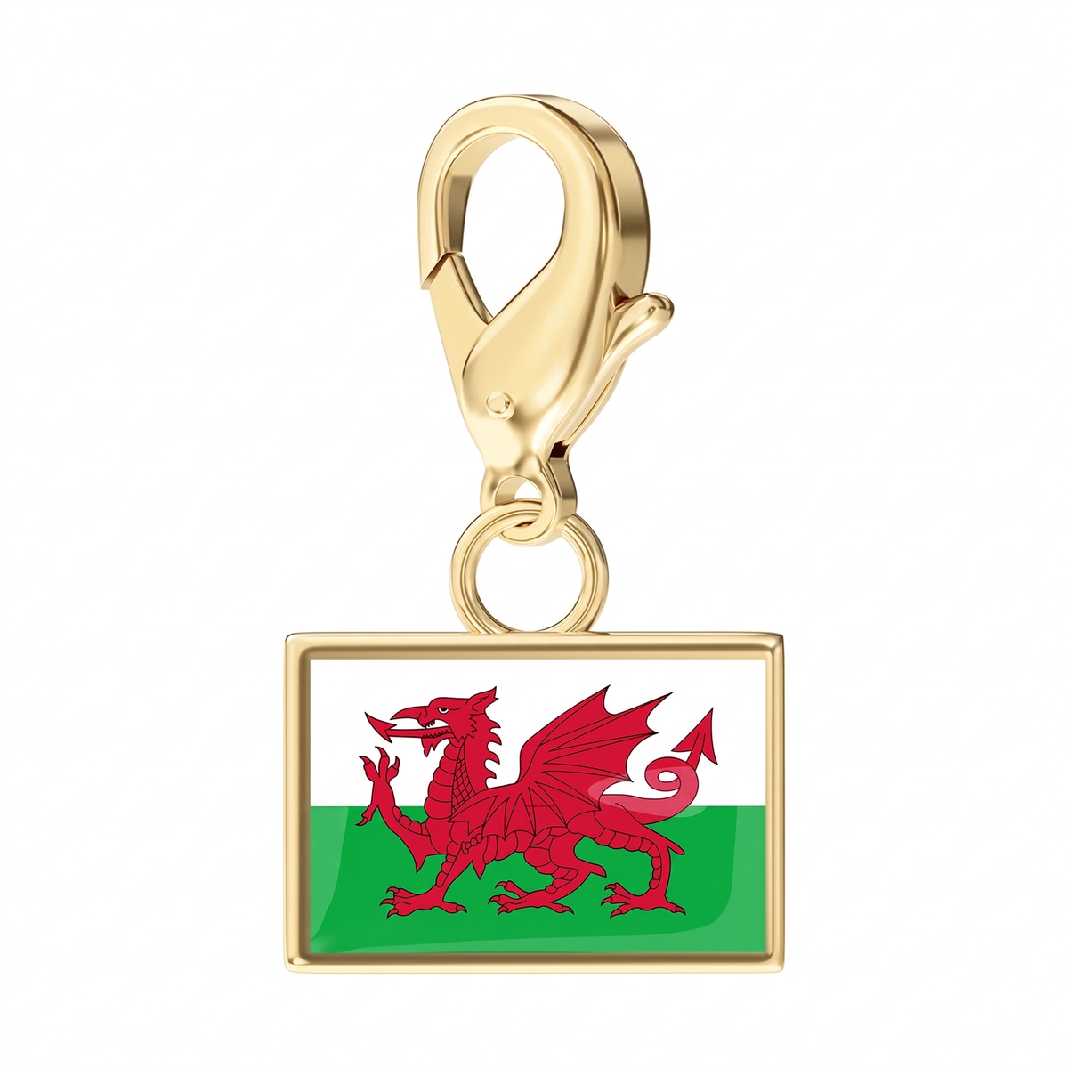 EveryPlace - 18K Gold Plated Flag Charms