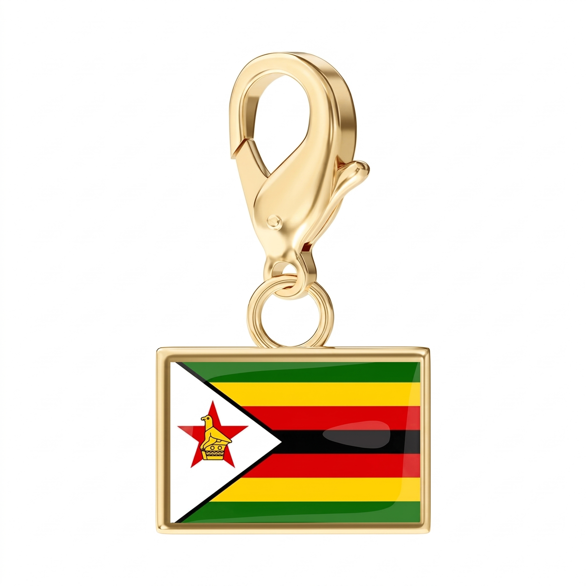 EveryPlace - 18K Gold Plated Flag Charms