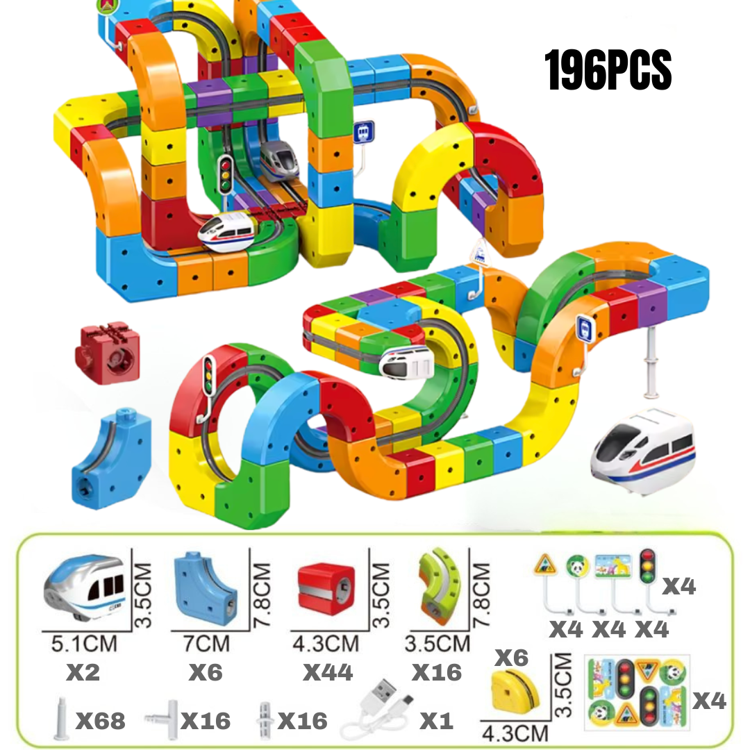 MagTrack Pro - Magnetic Electric Railway Builder (Limited Edition)