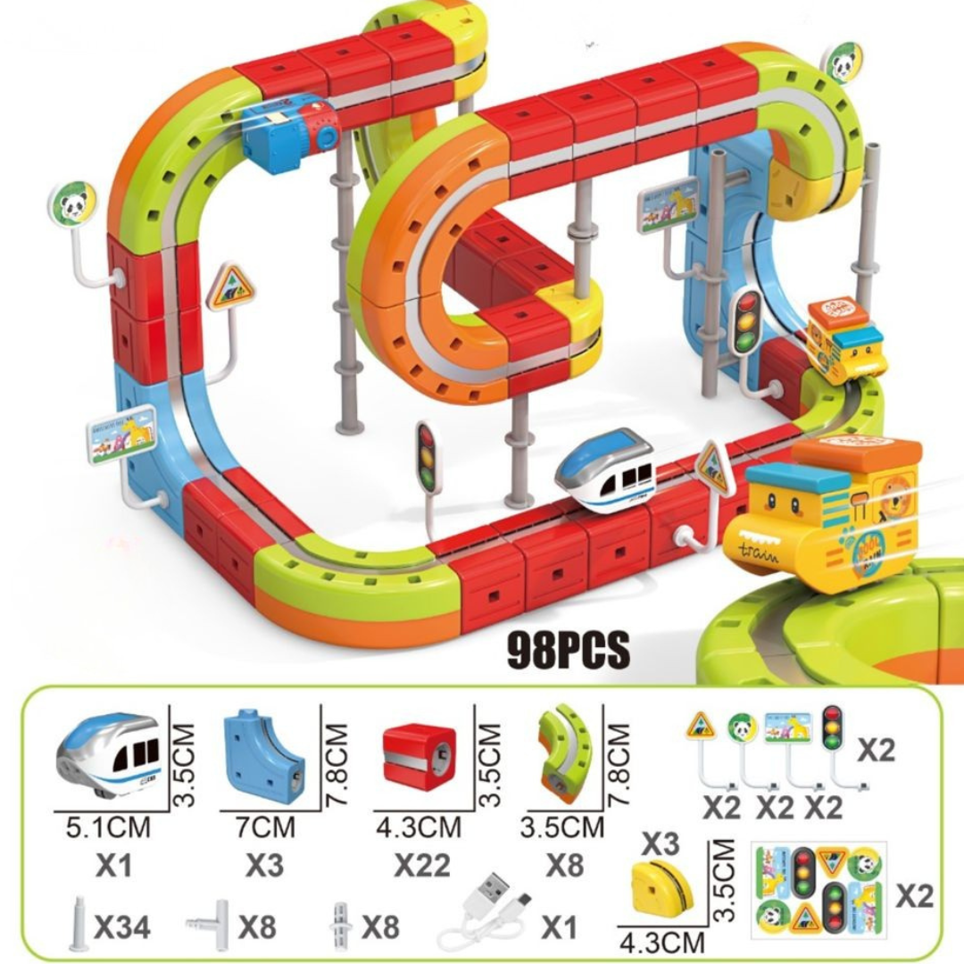 MagTrack Pro - Magnetic Electric Railway Builder (Limited Edition)