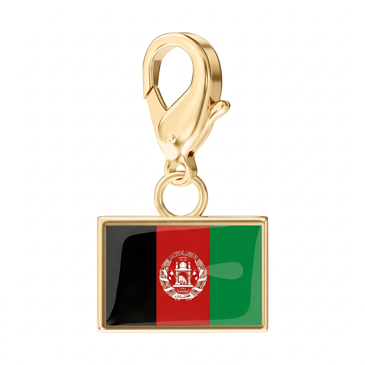 EveryPlace - 18K Gold Plated Flag Charms