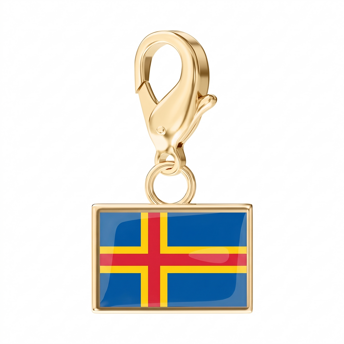 EveryPlace - 18K Gold Plated Flag Charms