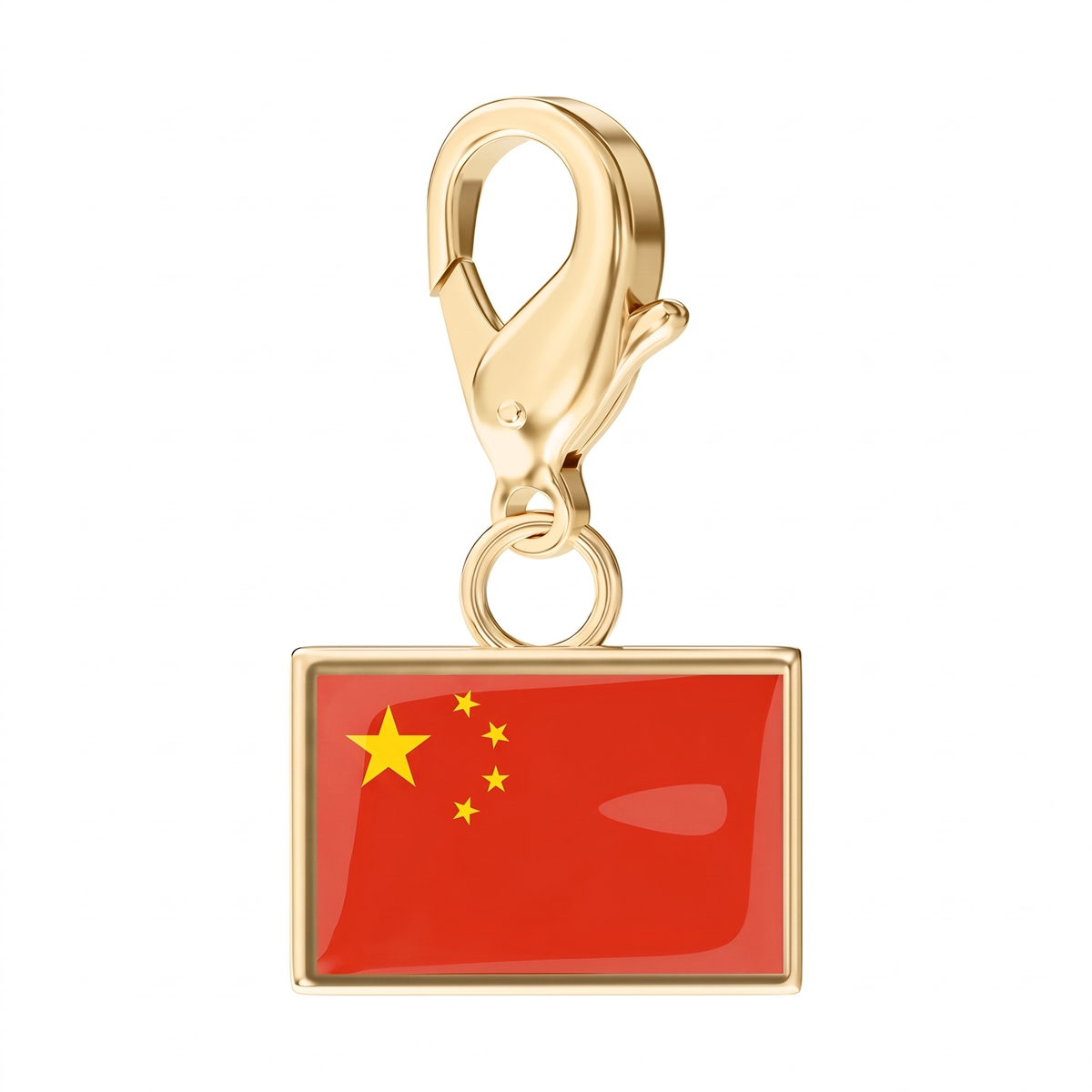 EveryPlace - 18K Gold Plated Flag Charms
