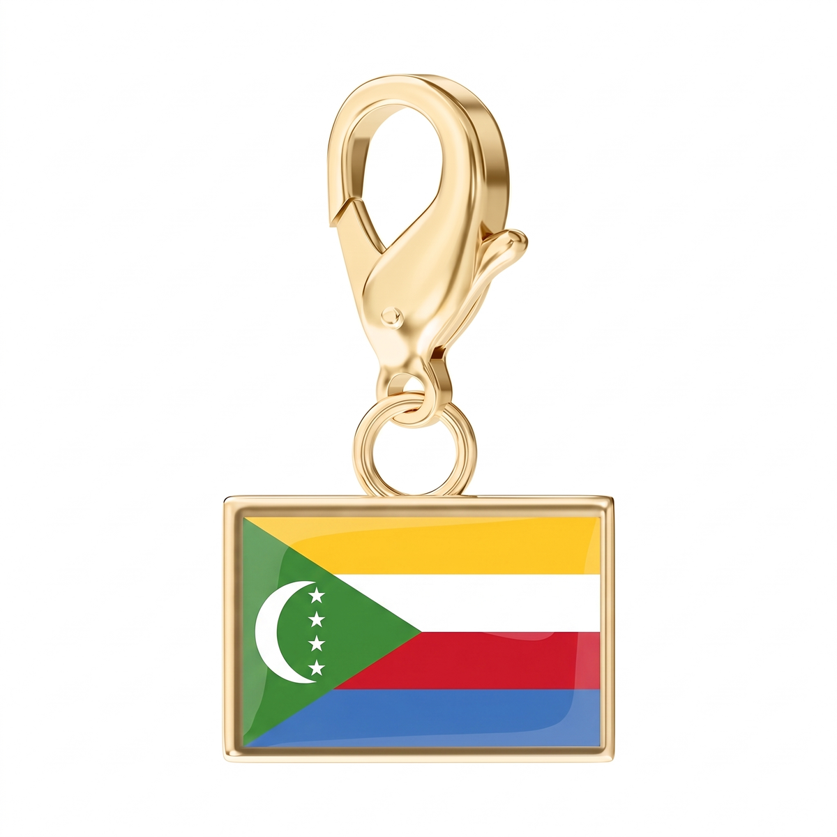 EveryPlace - 18K Gold Plated Flag Charms