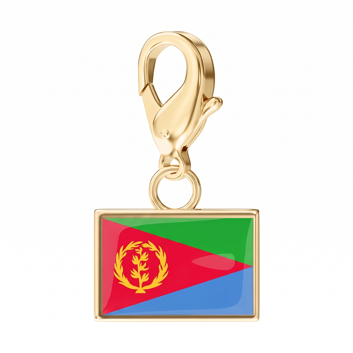 EveryPlace - 18K Gold Plated Flag Charms