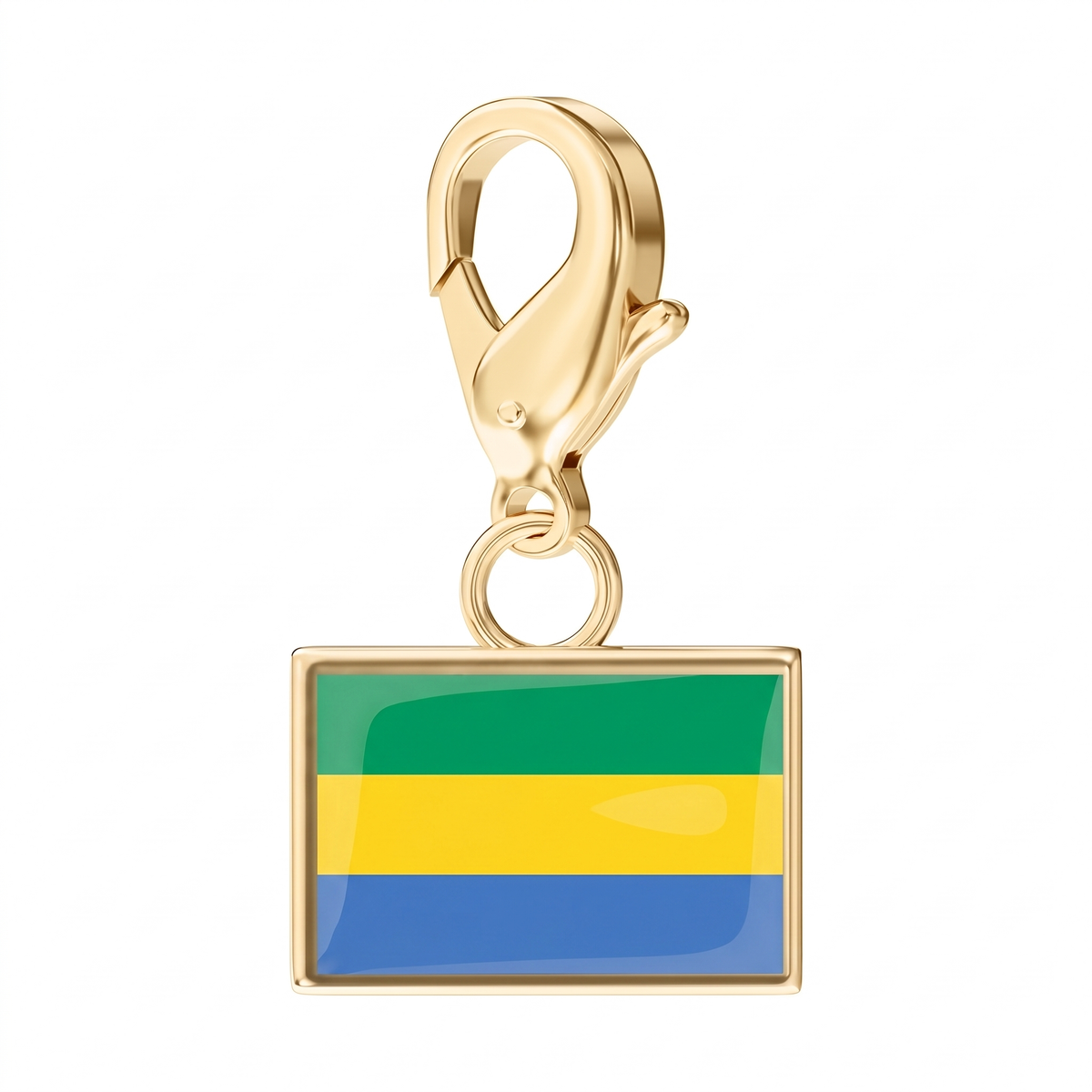 EveryPlace - 18K Gold Plated Flag Charms