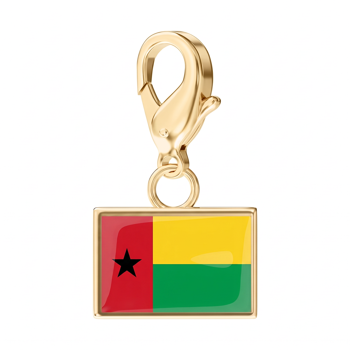 EveryPlace - 18K Gold Plated Flag Charms