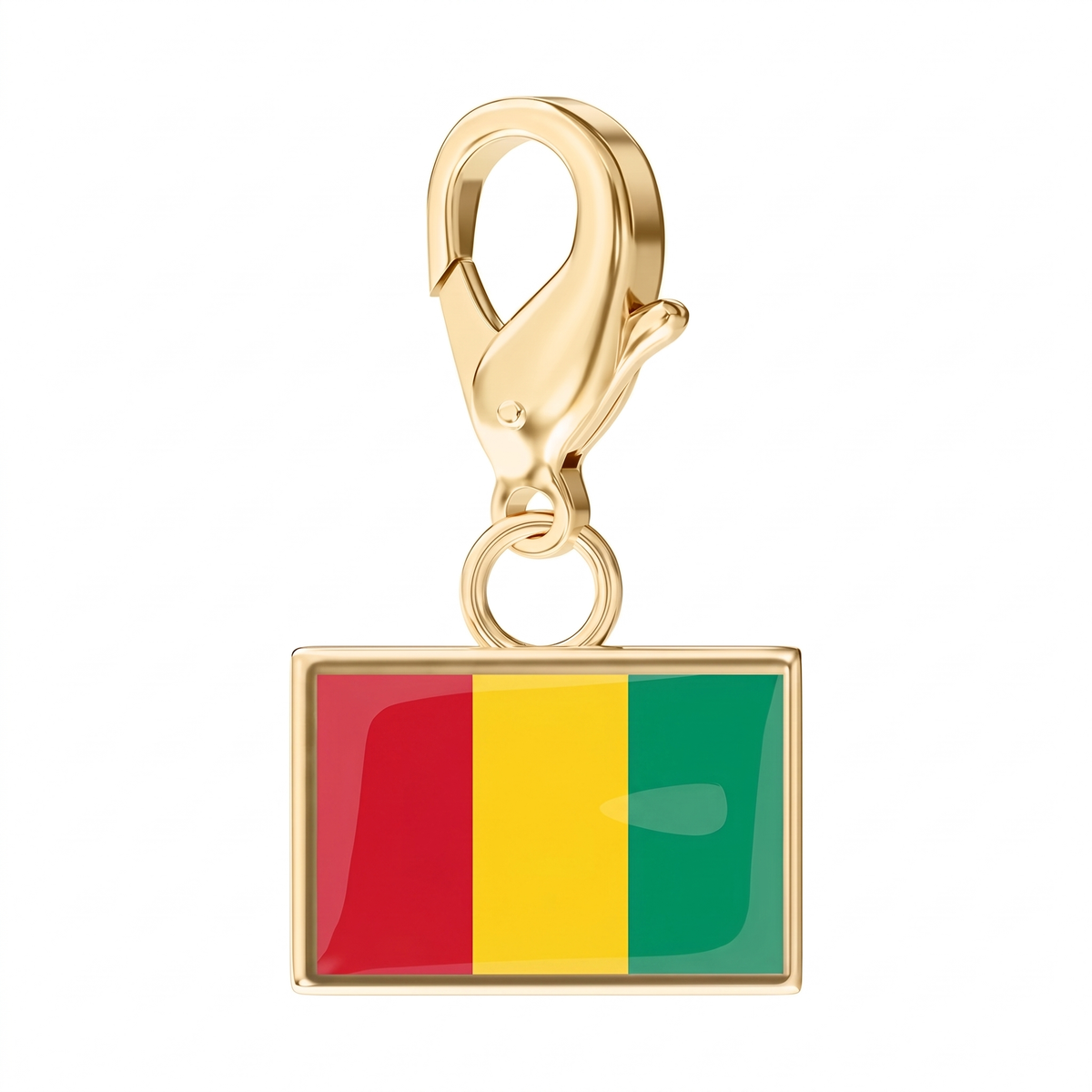 EveryPlace - 18K Gold Plated Flag Charms