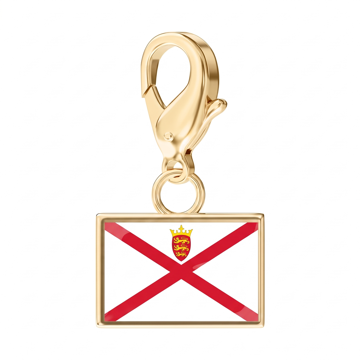 EveryPlace - 18K Gold Plated Flag Charms