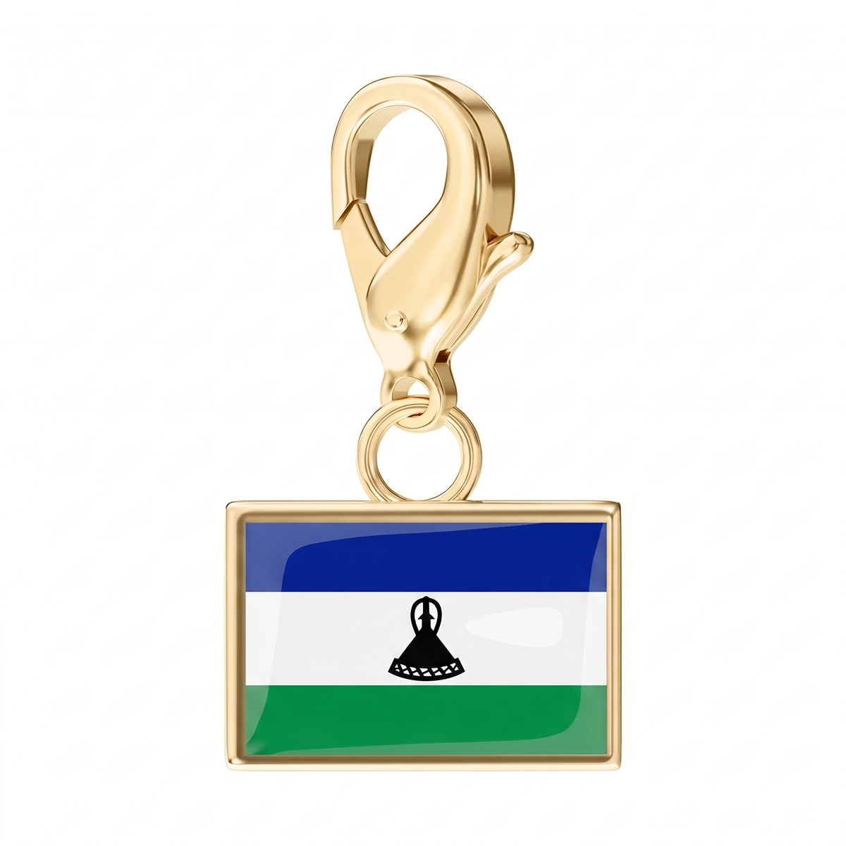 EveryPlace - 18K Gold Plated Flag Charms