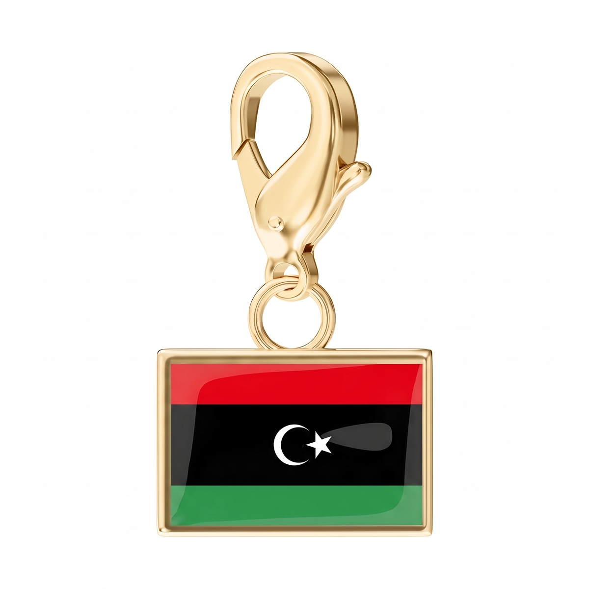 EveryPlace - 18K Gold Plated Flag Charms