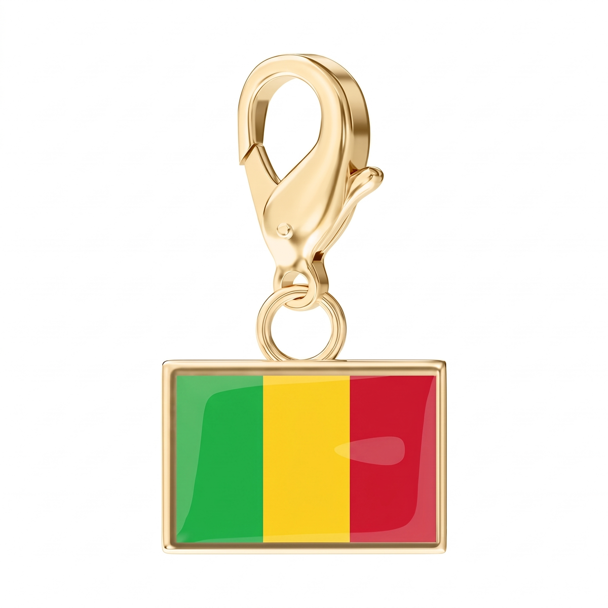 EveryPlace - 18K Gold Plated Flag Charms