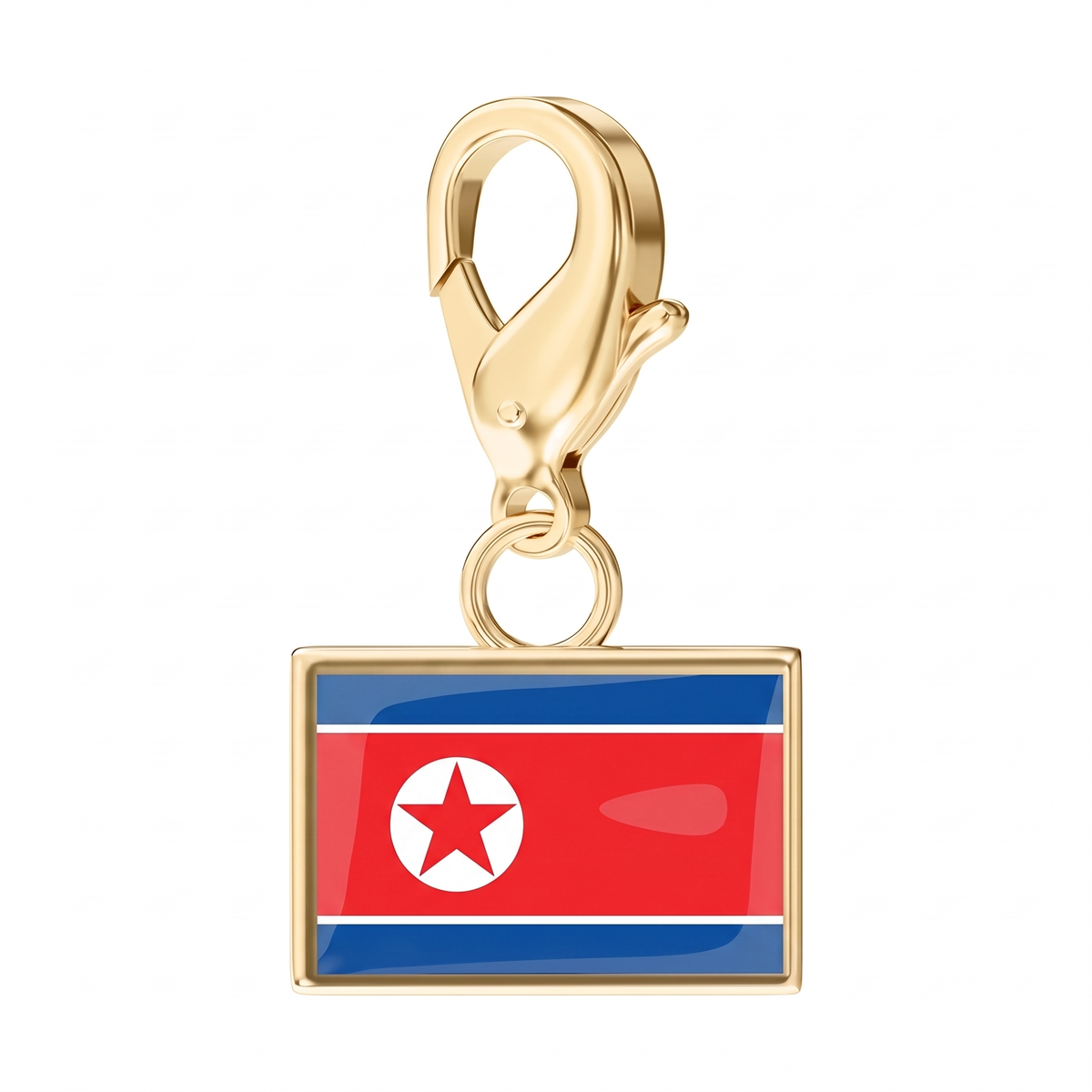 EveryPlace - 18K Gold Plated Flag Charms