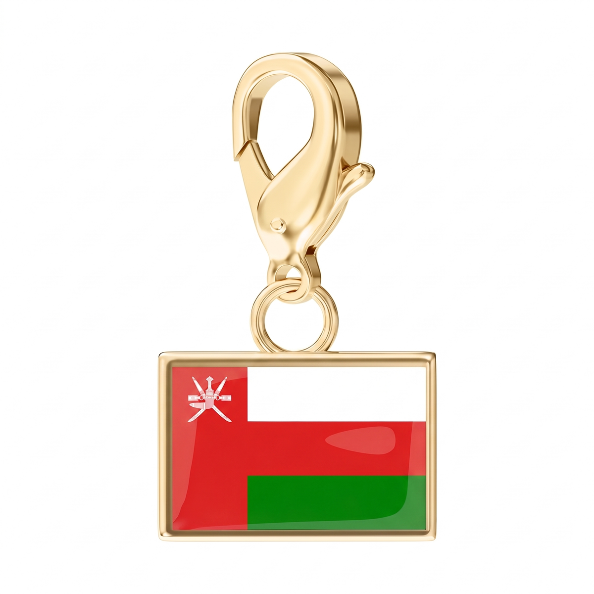 EveryPlace - 18K Gold Plated Flag Charms