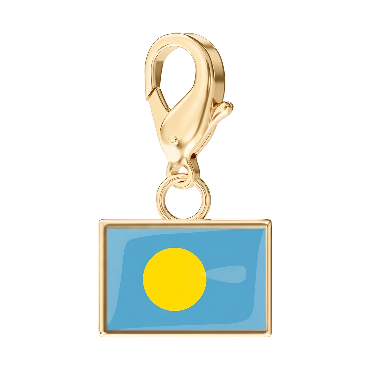 EveryPlace - 18K Gold Plated Flag Charms