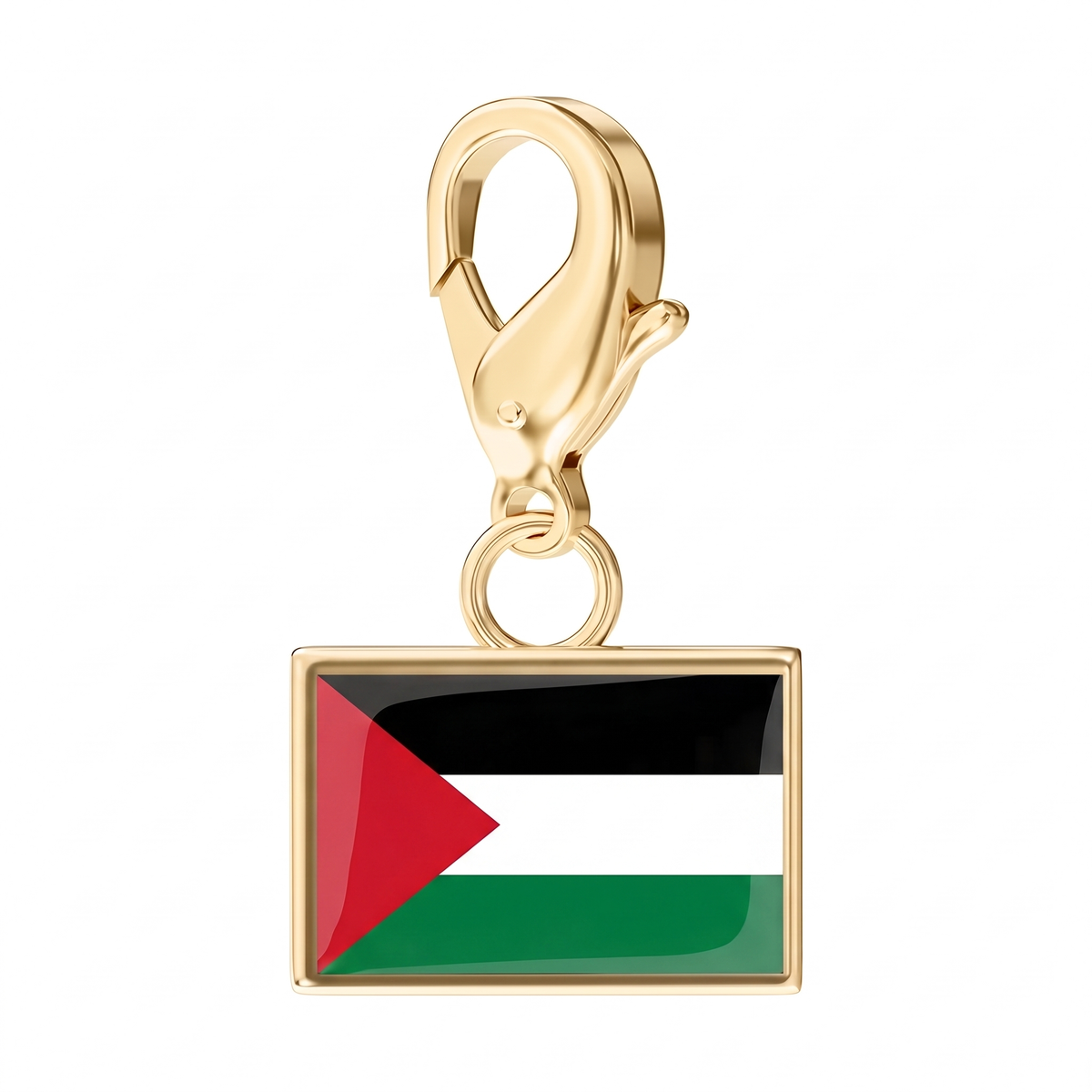 EveryPlace - 18K Gold Plated Flag Charms